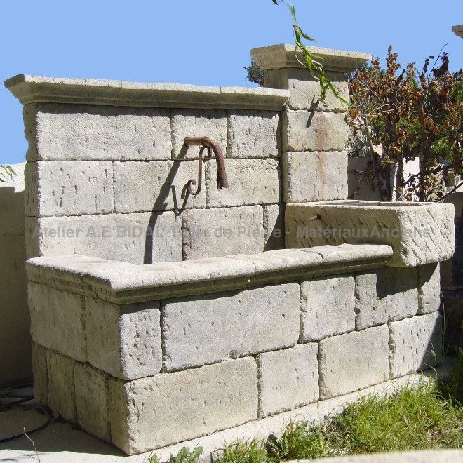Mural garden foutain - water fountain